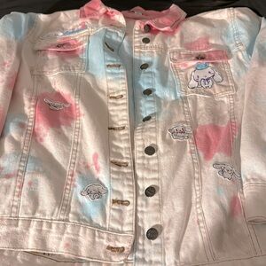 Tye Dye Cinnamoroll Denim Jacket